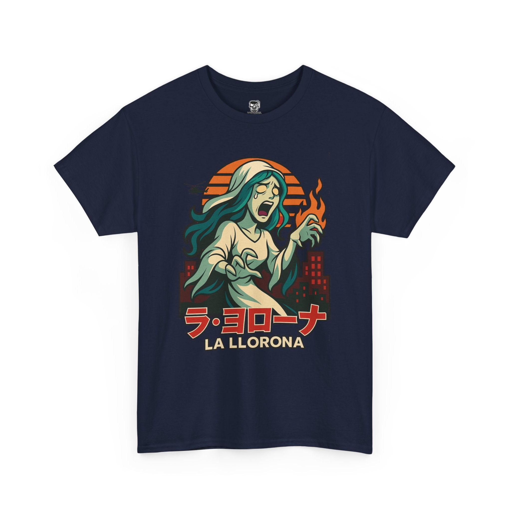 La Llorona Ghost Graphic Tee - Unisex Heavy Cotton Shirt