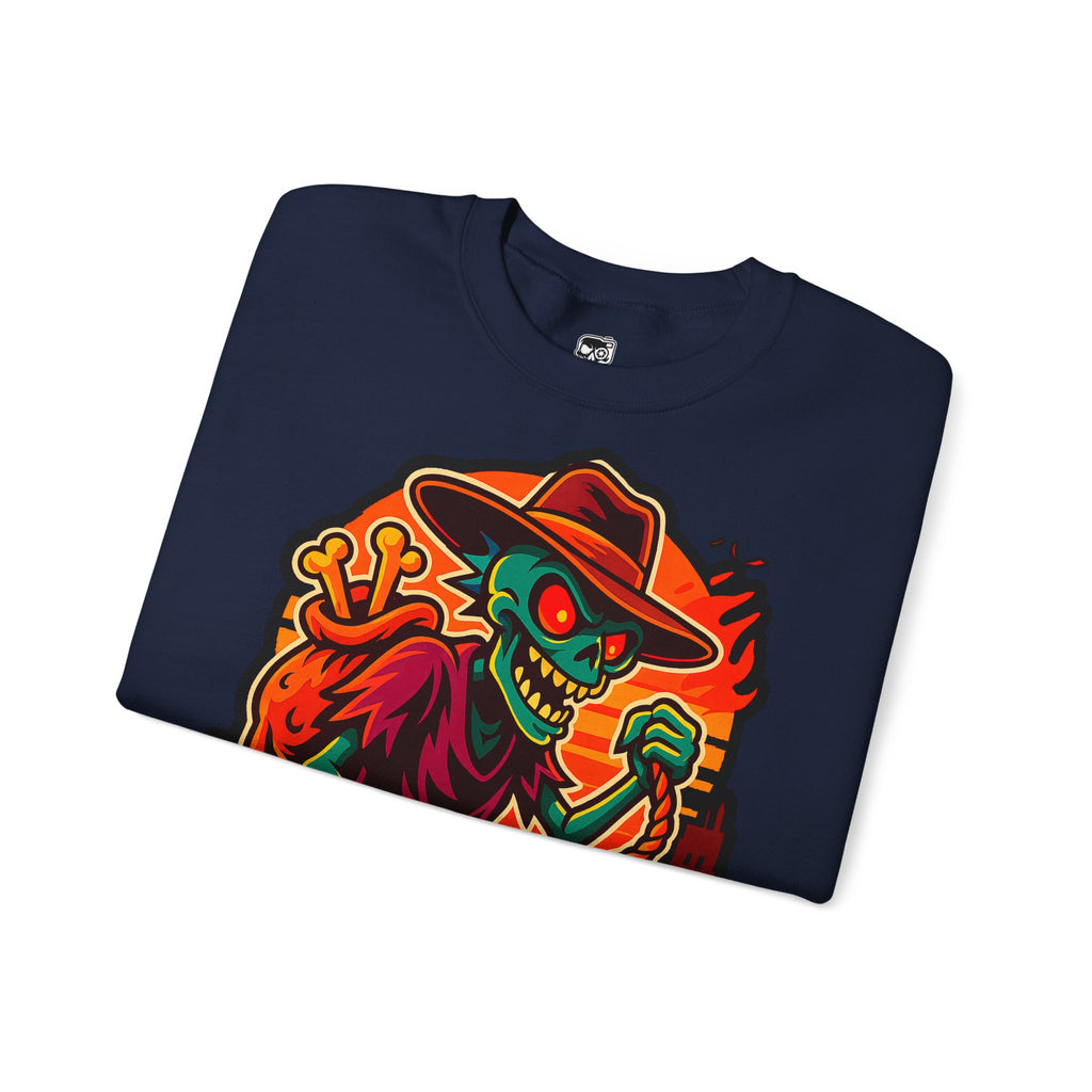 El Silbón Graphic Crewneck Sweatshirt - Cozy Halloween Apparel