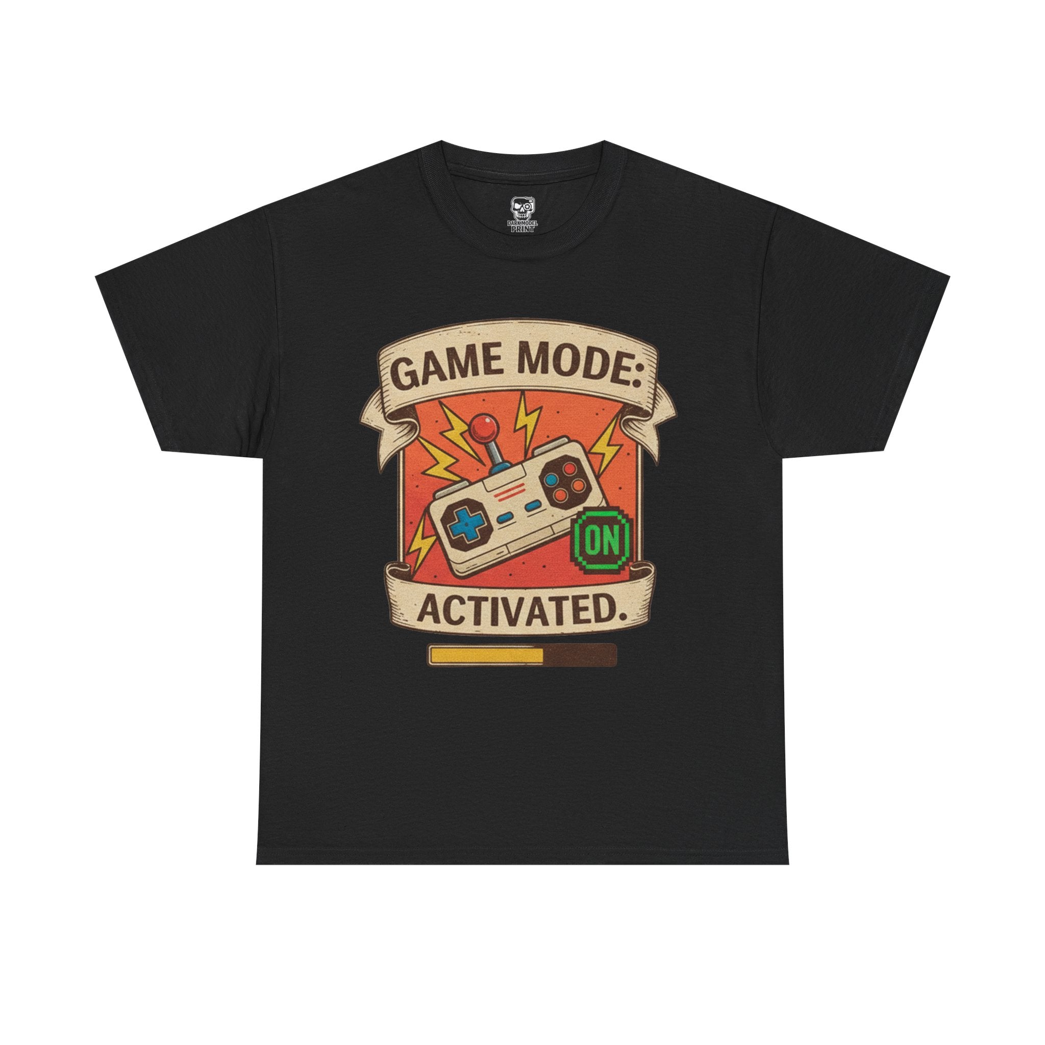 Game Mode Activated Unisex Heavy Cotton Tee - Perfect Gift for Gamers