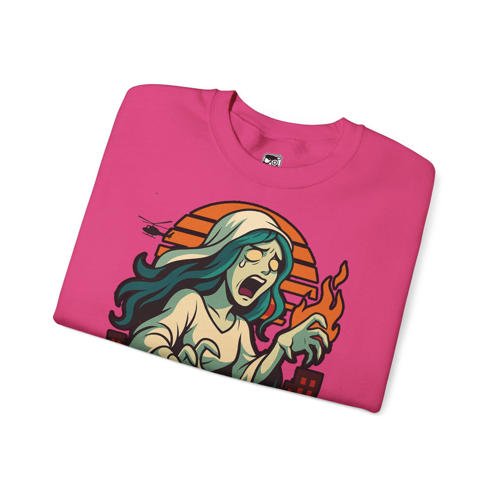 La Llorona Crewneck Sweatshirt - Unisex Heavy Blend™ - Spooky Halloween Apparel