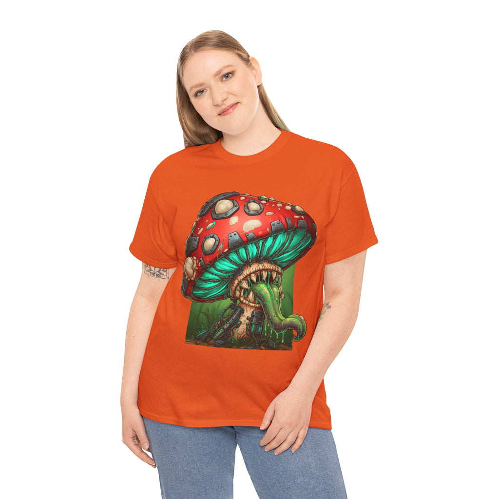 Mushroom Adventure Unisex Heavy Cotton Tee