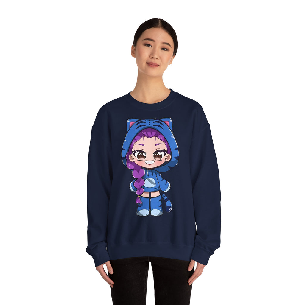 K-Pop Cartoon Crewneck Sweatshirt | Unisex Heavy Blend™