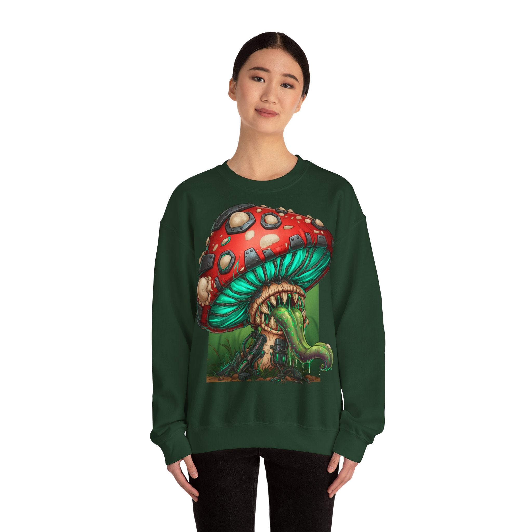 Mushroom Fantasy Crewneck Sweatshirt