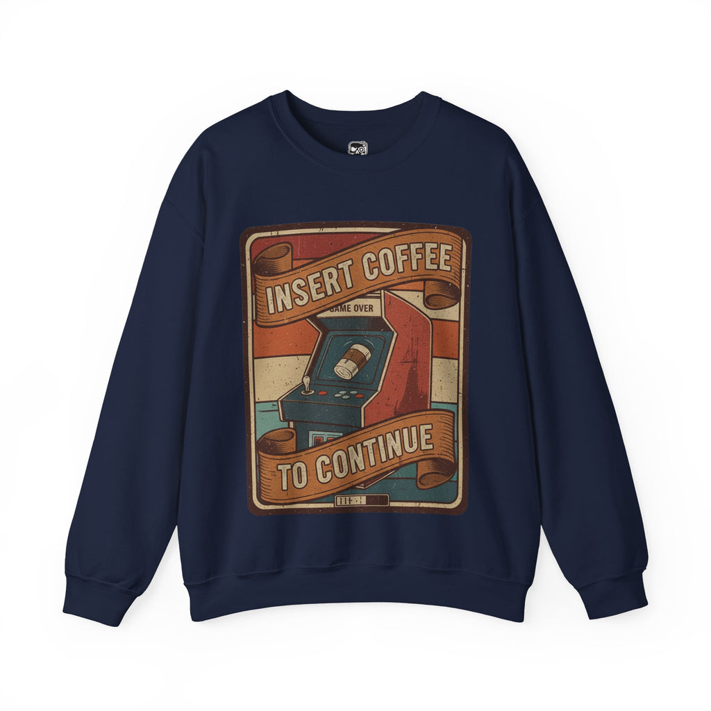 Retro Coffee Arcade Sweatshirt