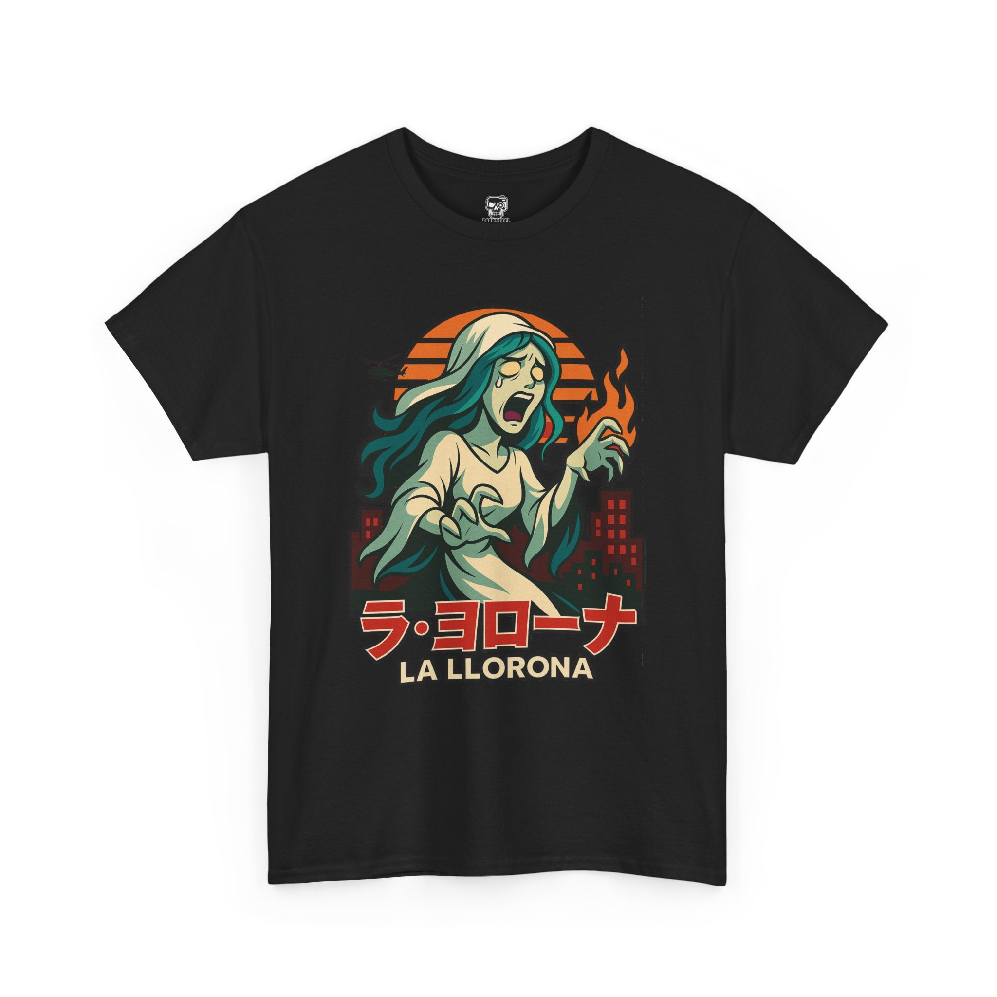 La Llorona Ghost Graphic Tee - Unisex Heavy Cotton Shirt