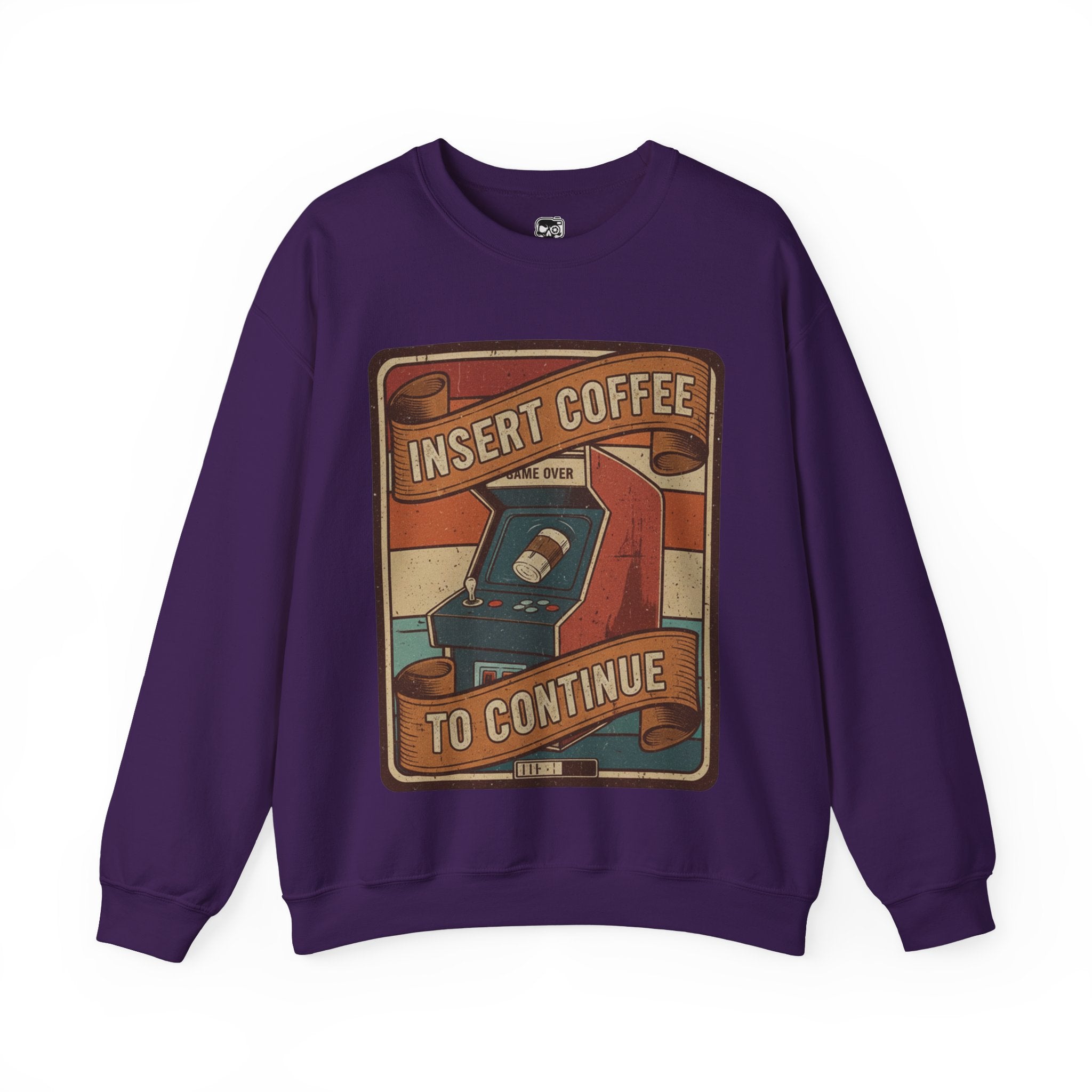 Retro Coffee Arcade Sweatshirt