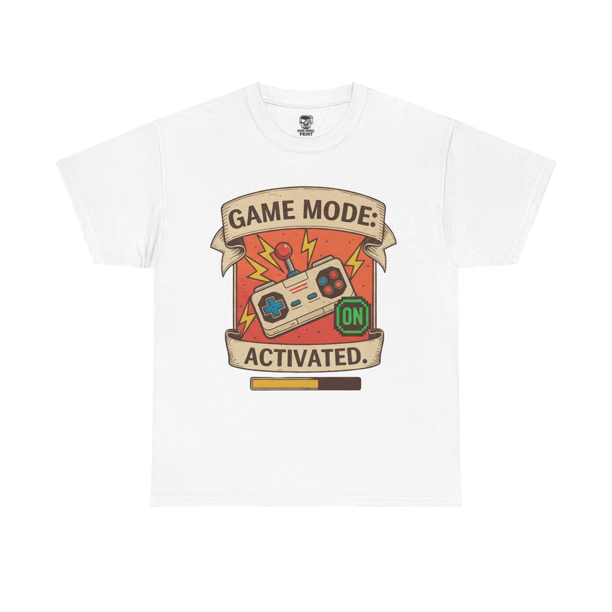 Game Mode Activated Unisex Heavy Cotton Tee - Perfect Gift for Gamers