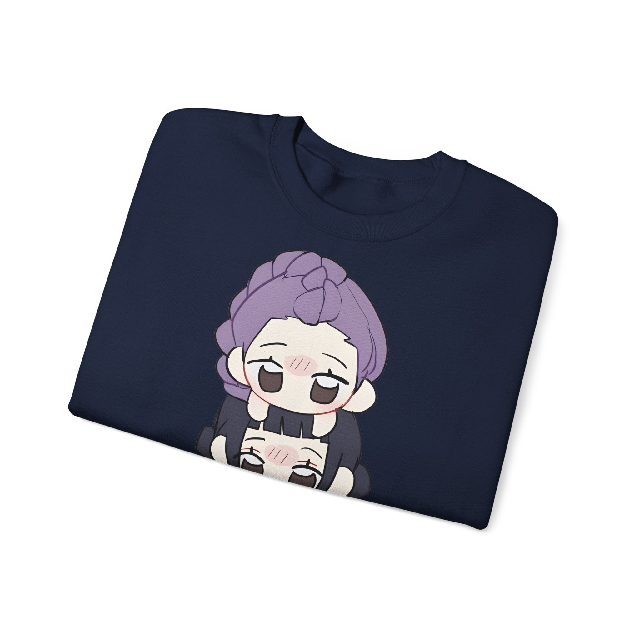 Chic Cartoon Sweatshirt with HUNTRXX Design