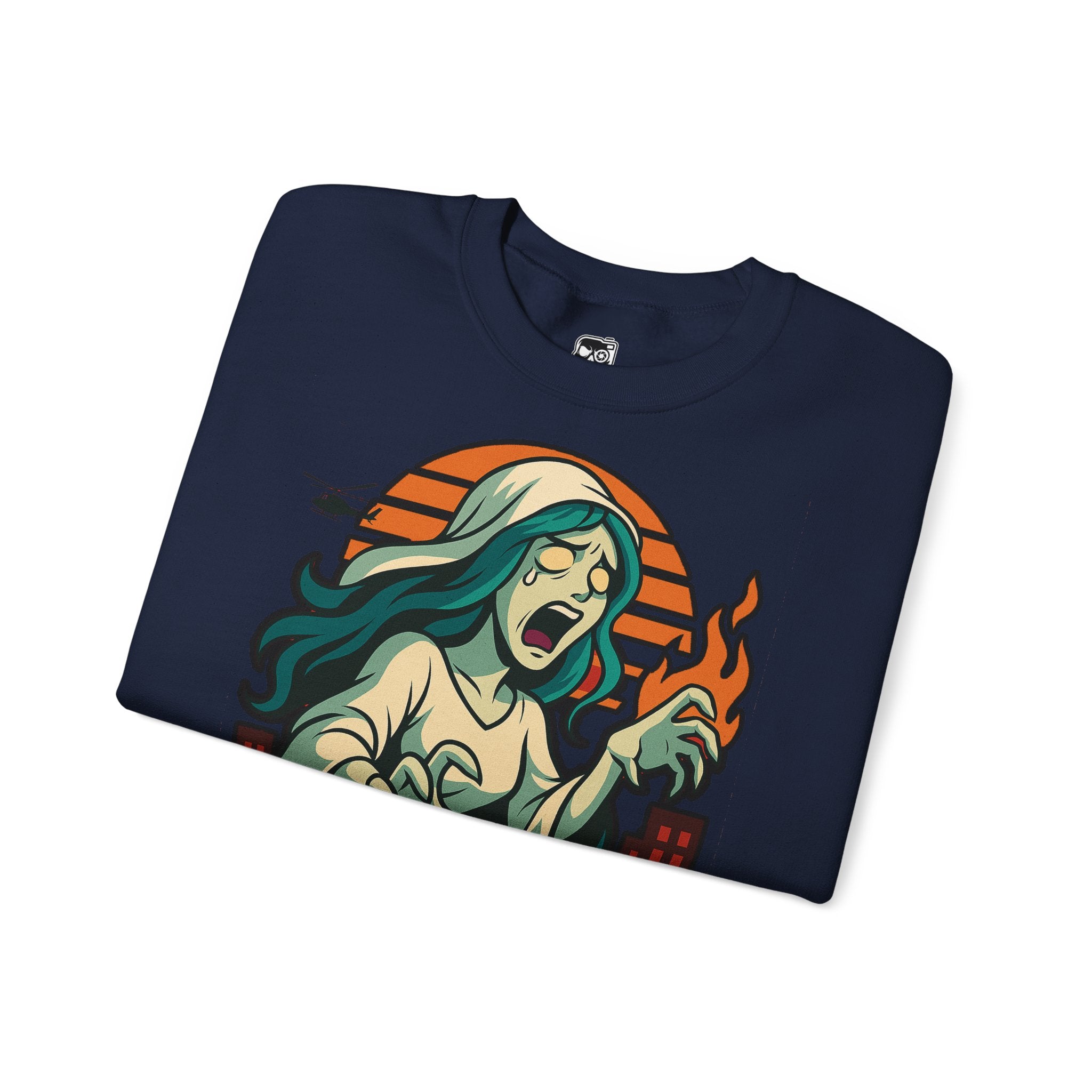 La Llorona Crewneck Sweatshirt - Unisex Heavy Blend™ - Spooky Halloween Apparel