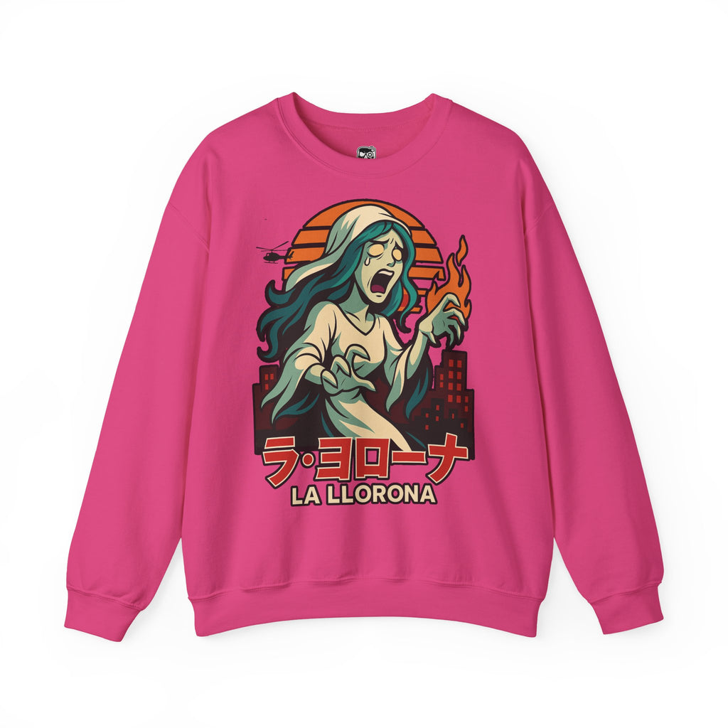 La Llorona Crewneck Sweatshirt - Unisex Heavy Blend™ - Spooky Halloween Apparel