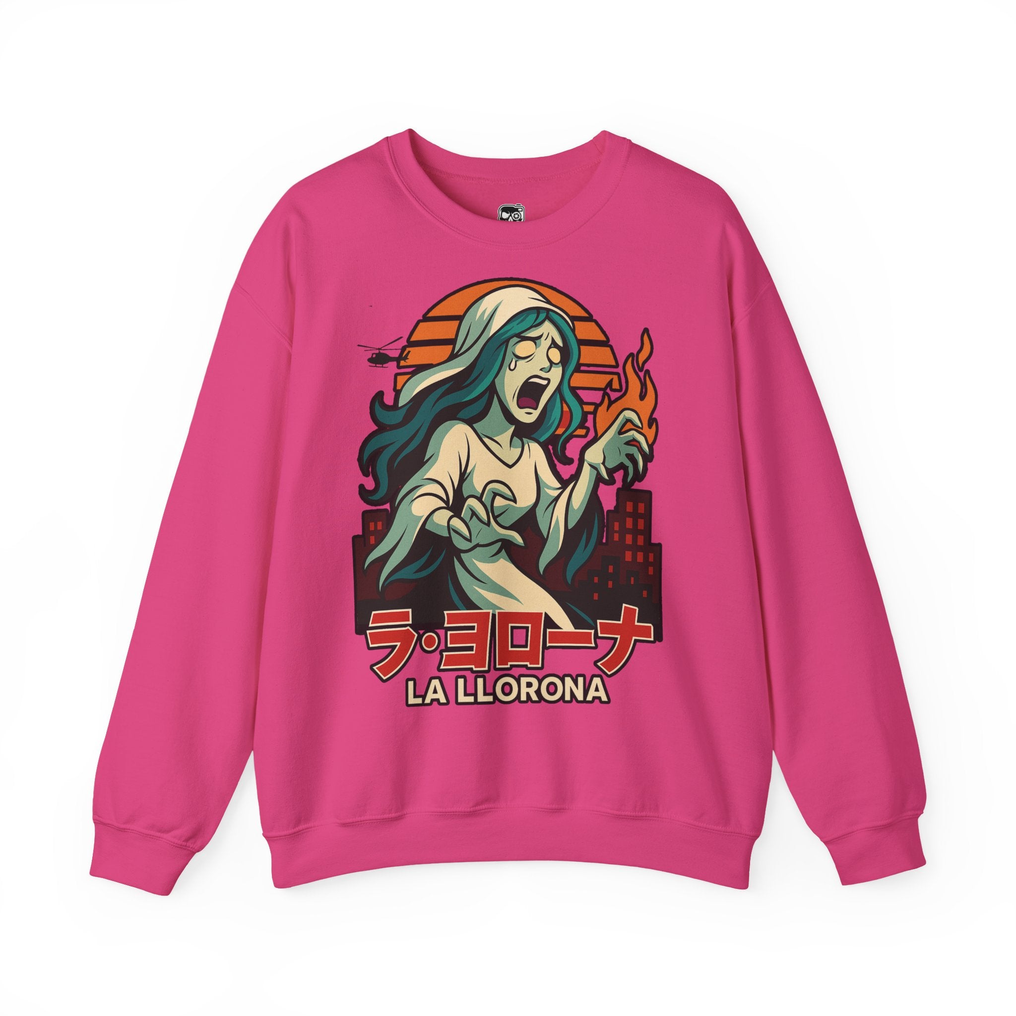 La Llorona Crewneck Sweatshirt - Unisex Heavy Blend™ - Spooky Halloween Apparel