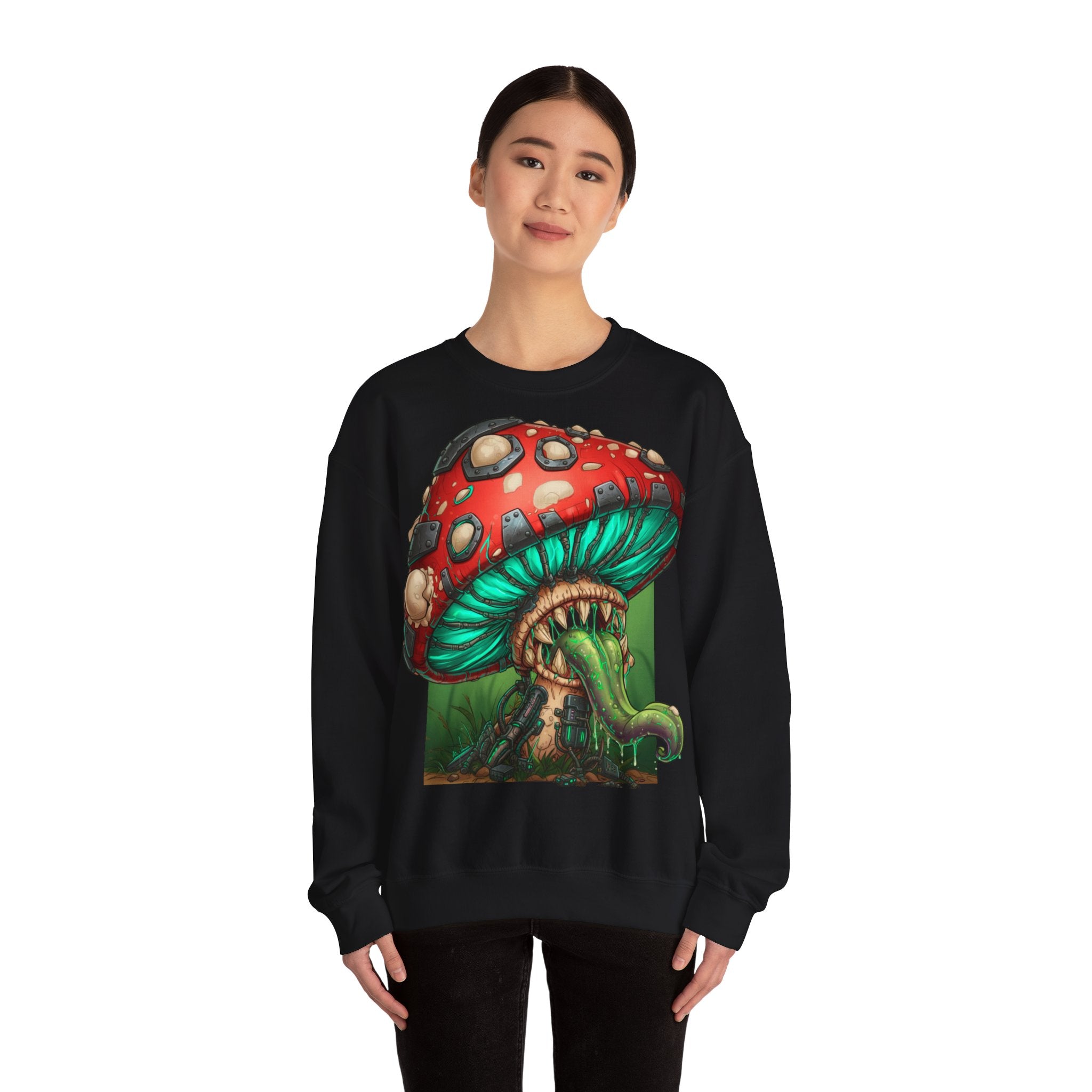 Mushroom Fantasy Crewneck Sweatshirt