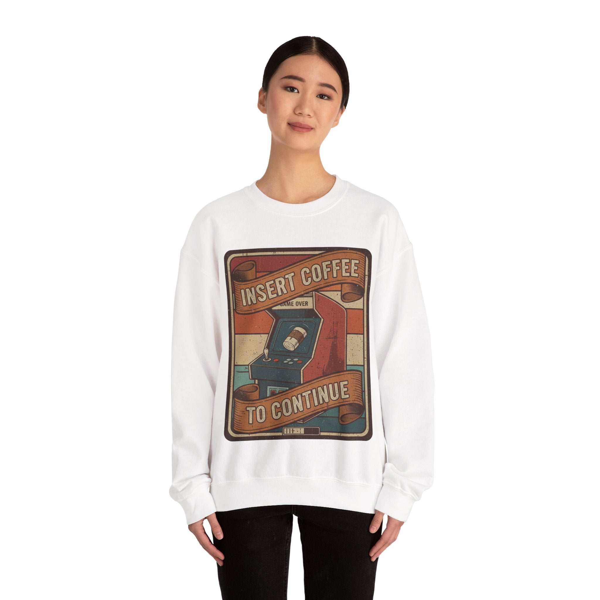 Retro Coffee Arcade Sweatshirt