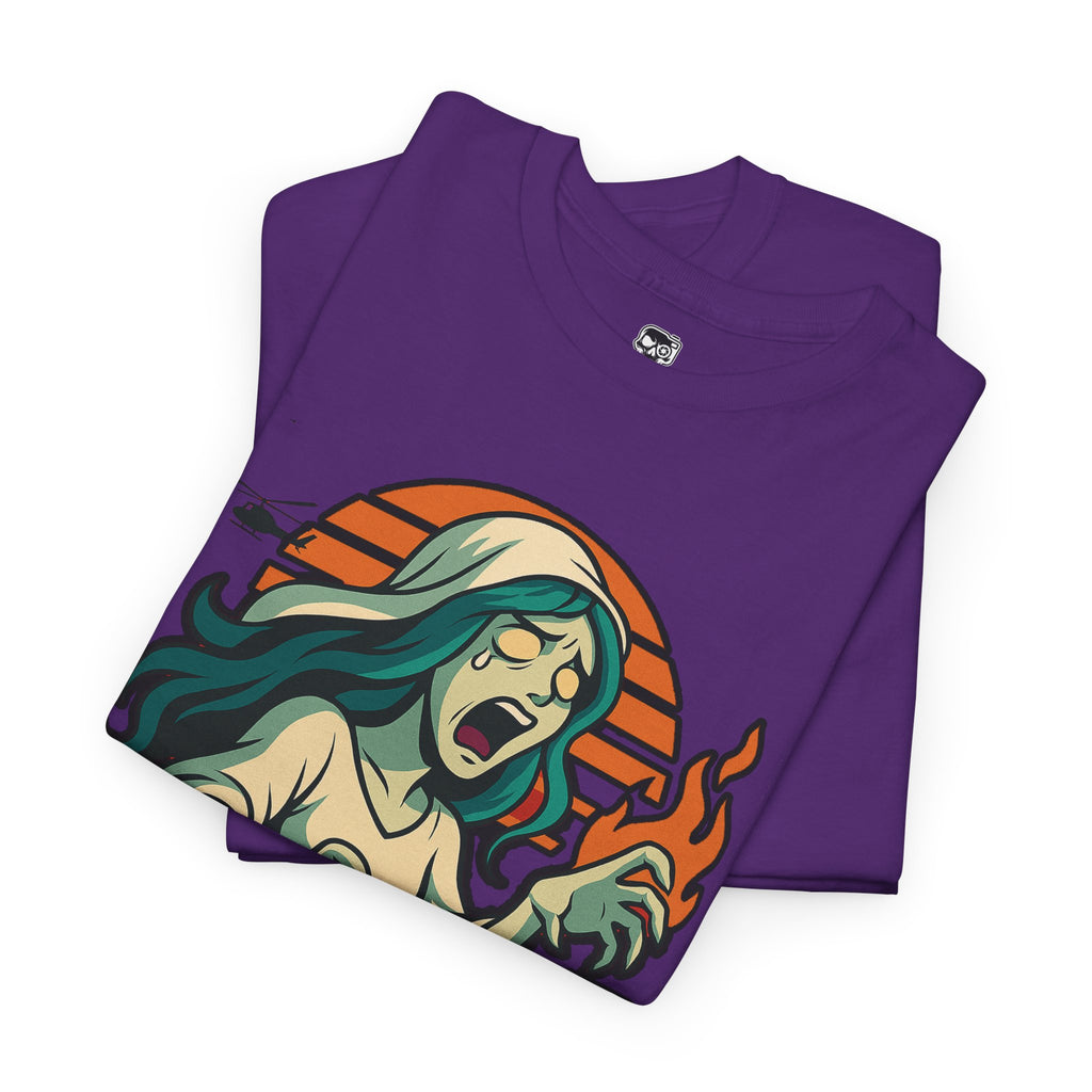 La Llorona Ghost Graphic Tee - Unisex Heavy Cotton Shirt