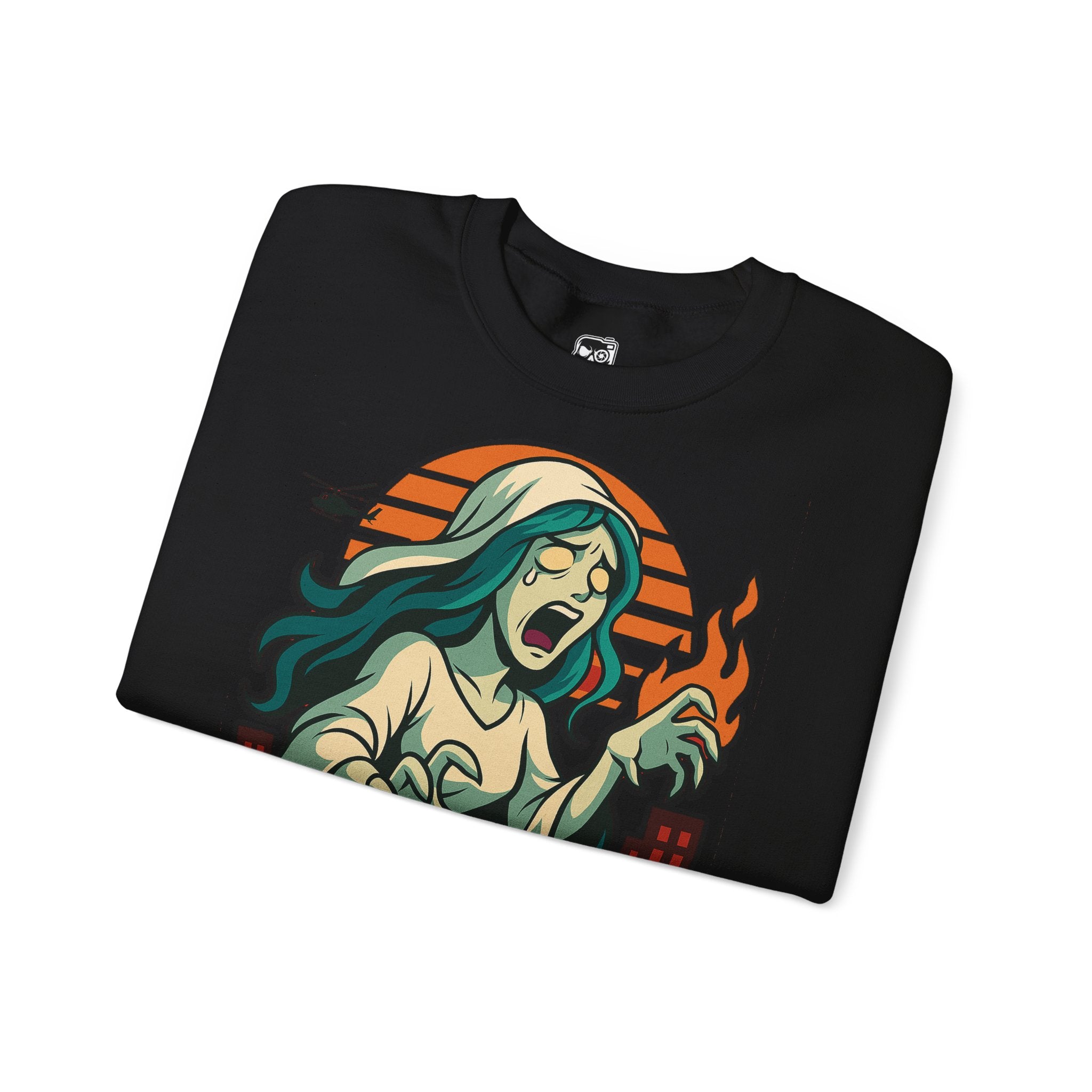 La Llorona Crewneck Sweatshirt - Unisex Heavy Blend™ - Spooky Halloween Apparel