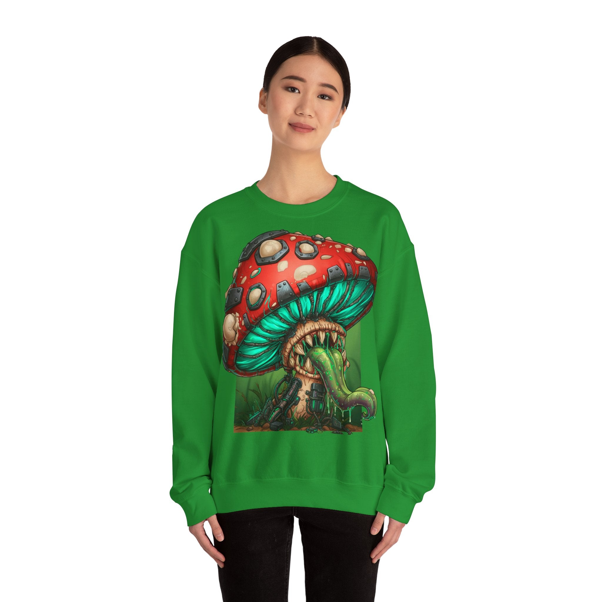 Mushroom Fantasy Crewneck Sweatshirt