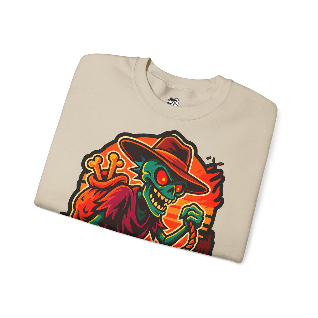 El Silbón Graphic Crewneck Sweatshirt - Cozy Halloween Apparel