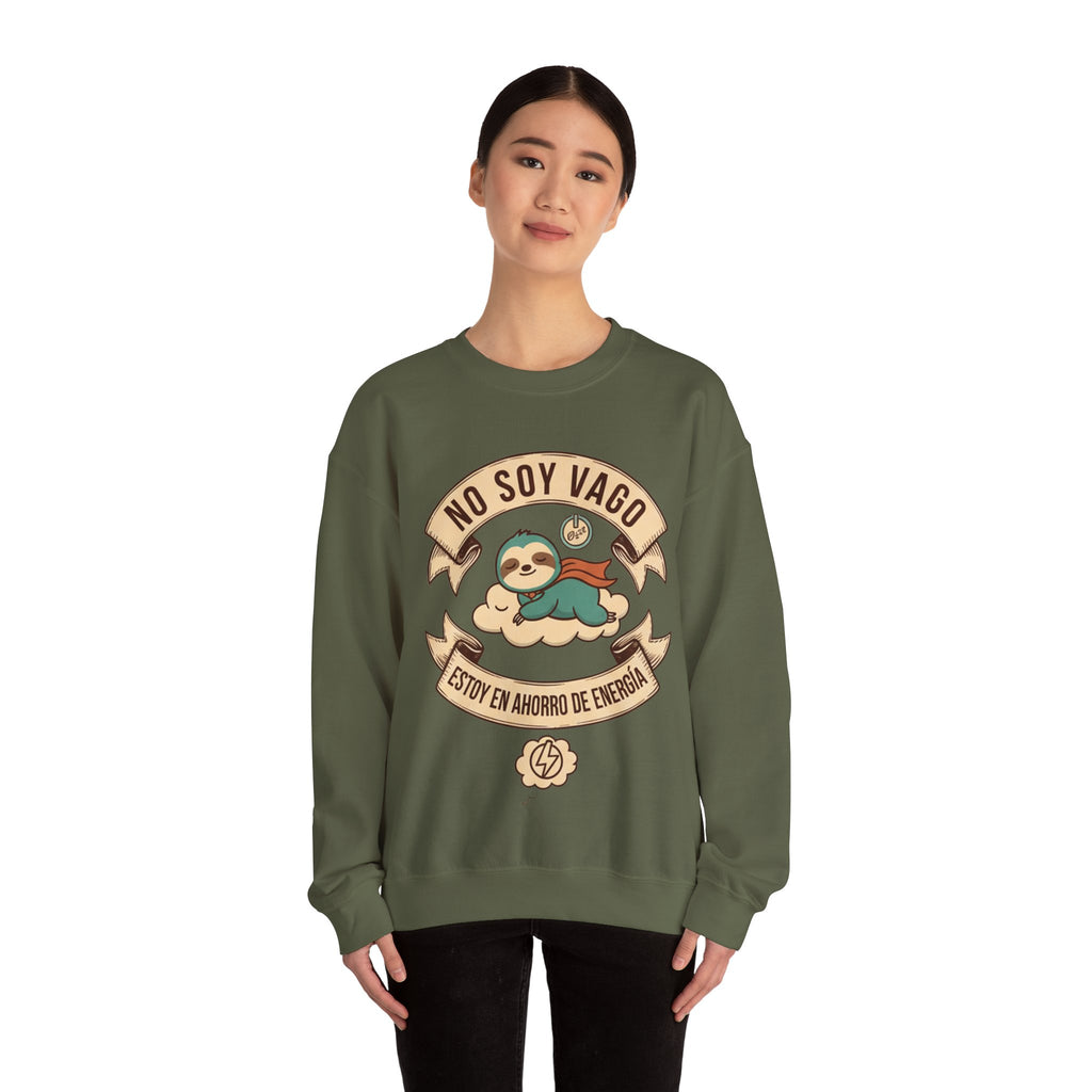 Sloth Humor Crewneck Sweatshirt