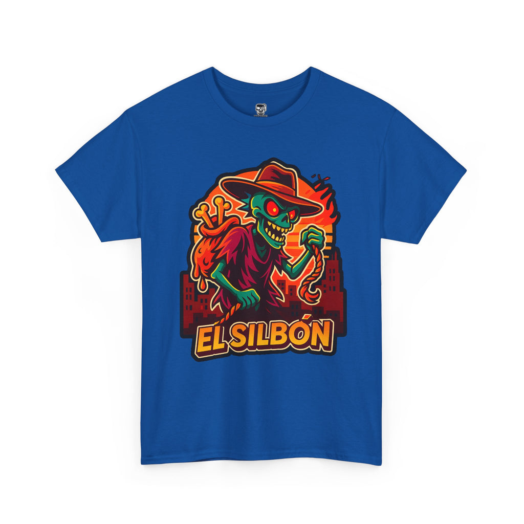 El Silbón Graphic Heavy Cotton Tee - Spooky Halloween Style