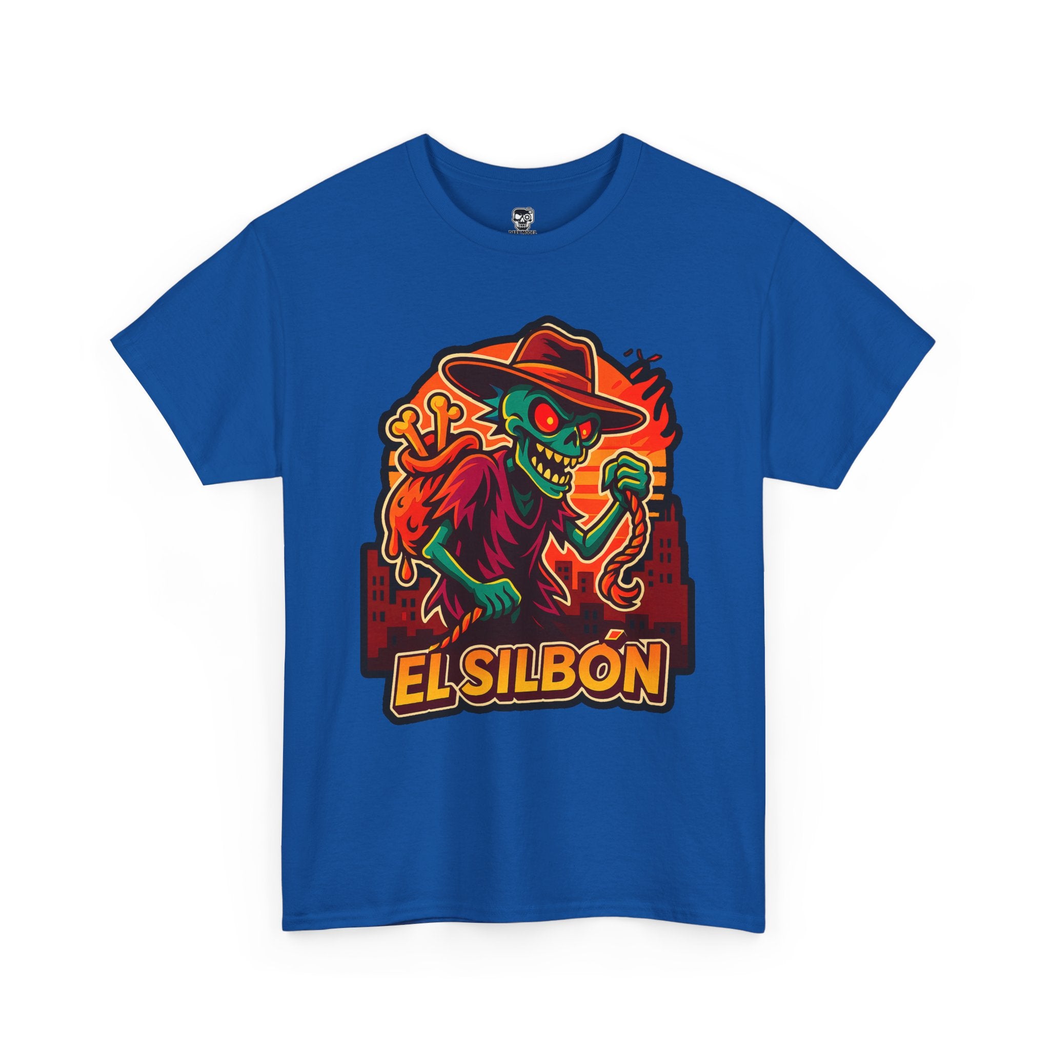 El Silbón Graphic Heavy Cotton Tee - Spooky Halloween Style