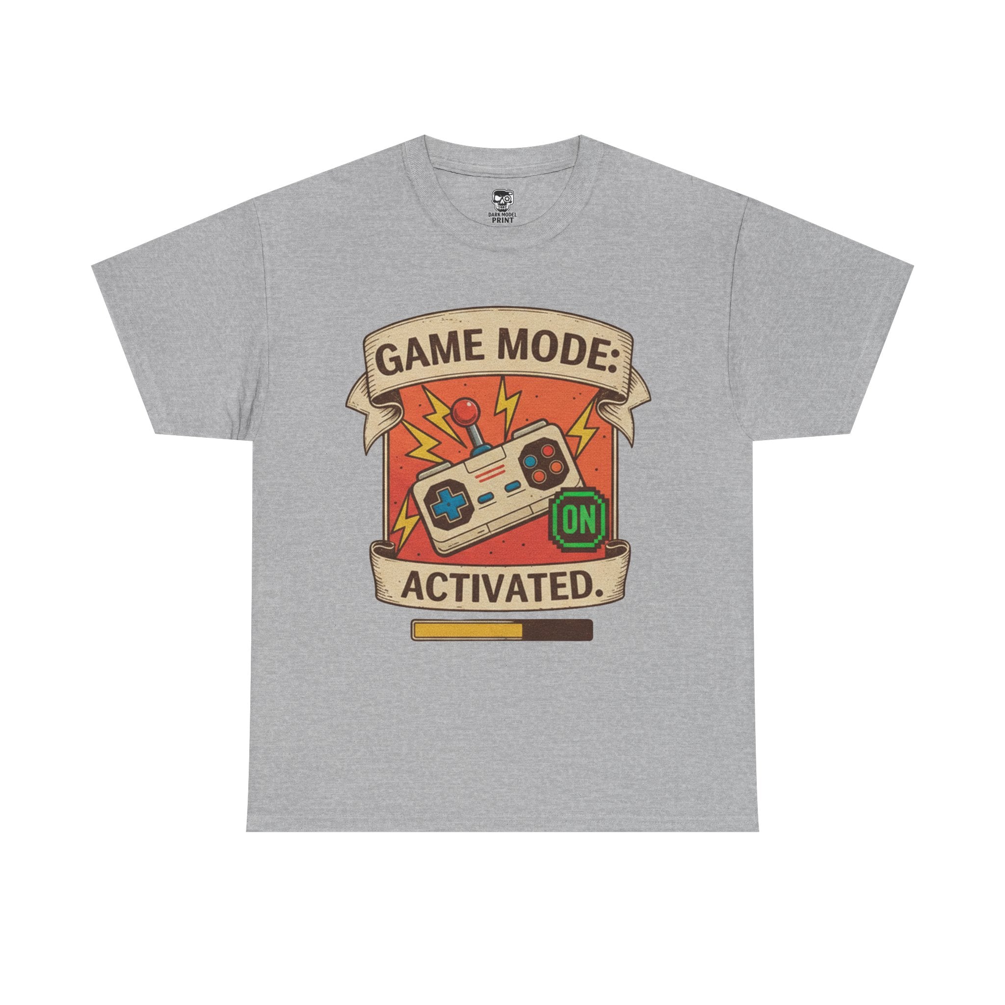 Game Mode Activated Unisex Heavy Cotton Tee - Perfect Gift for Gamers