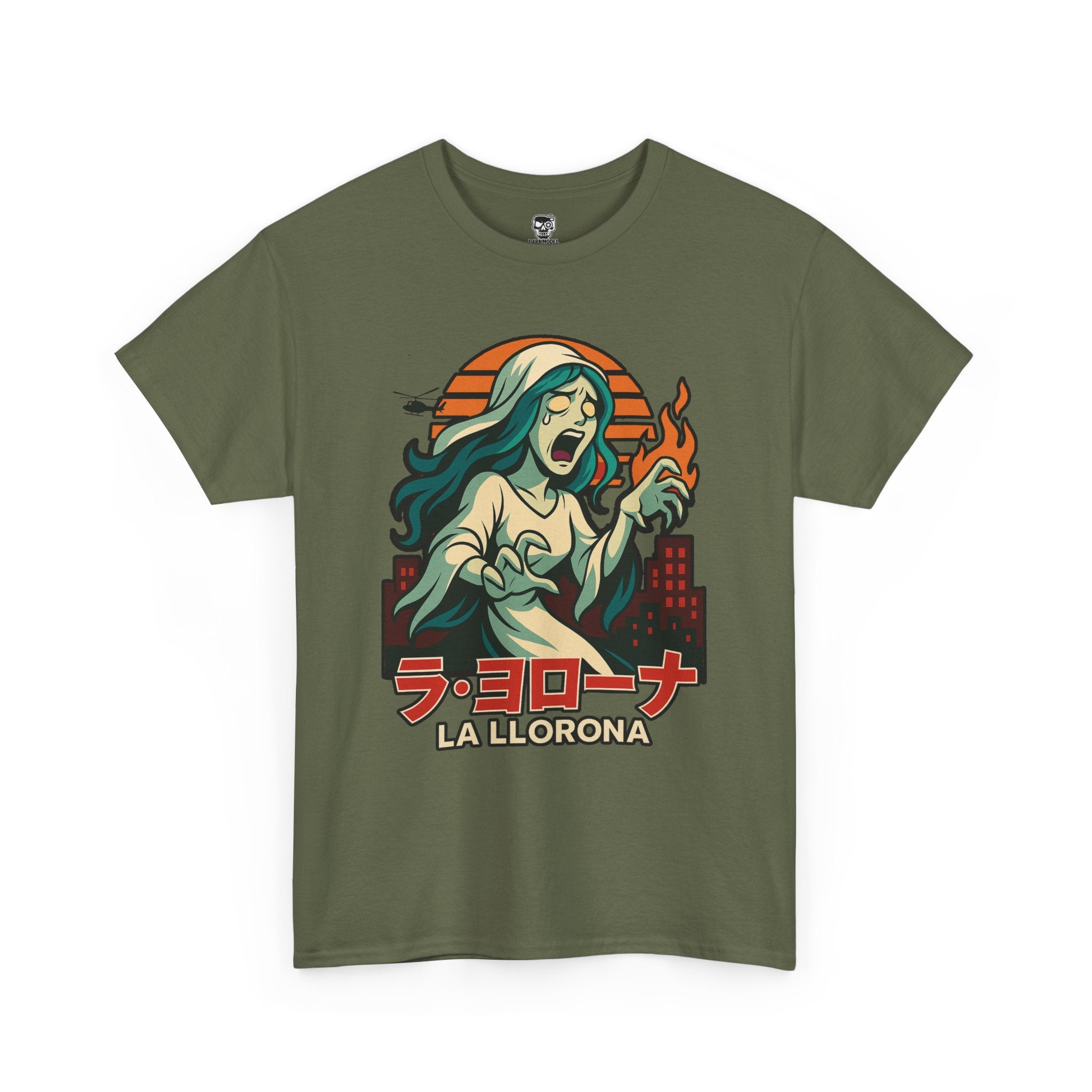 La Llorona Ghost Graphic Tee - Unisex Heavy Cotton Shirt