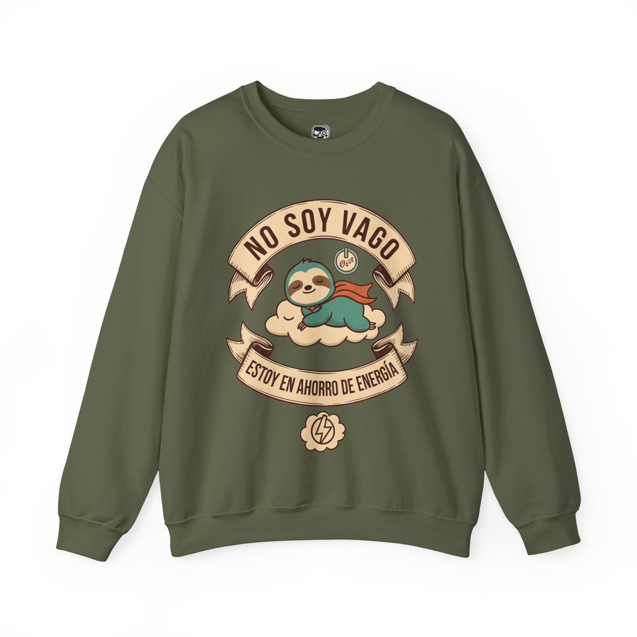 Sloth Humor Crewneck Sweatshirt