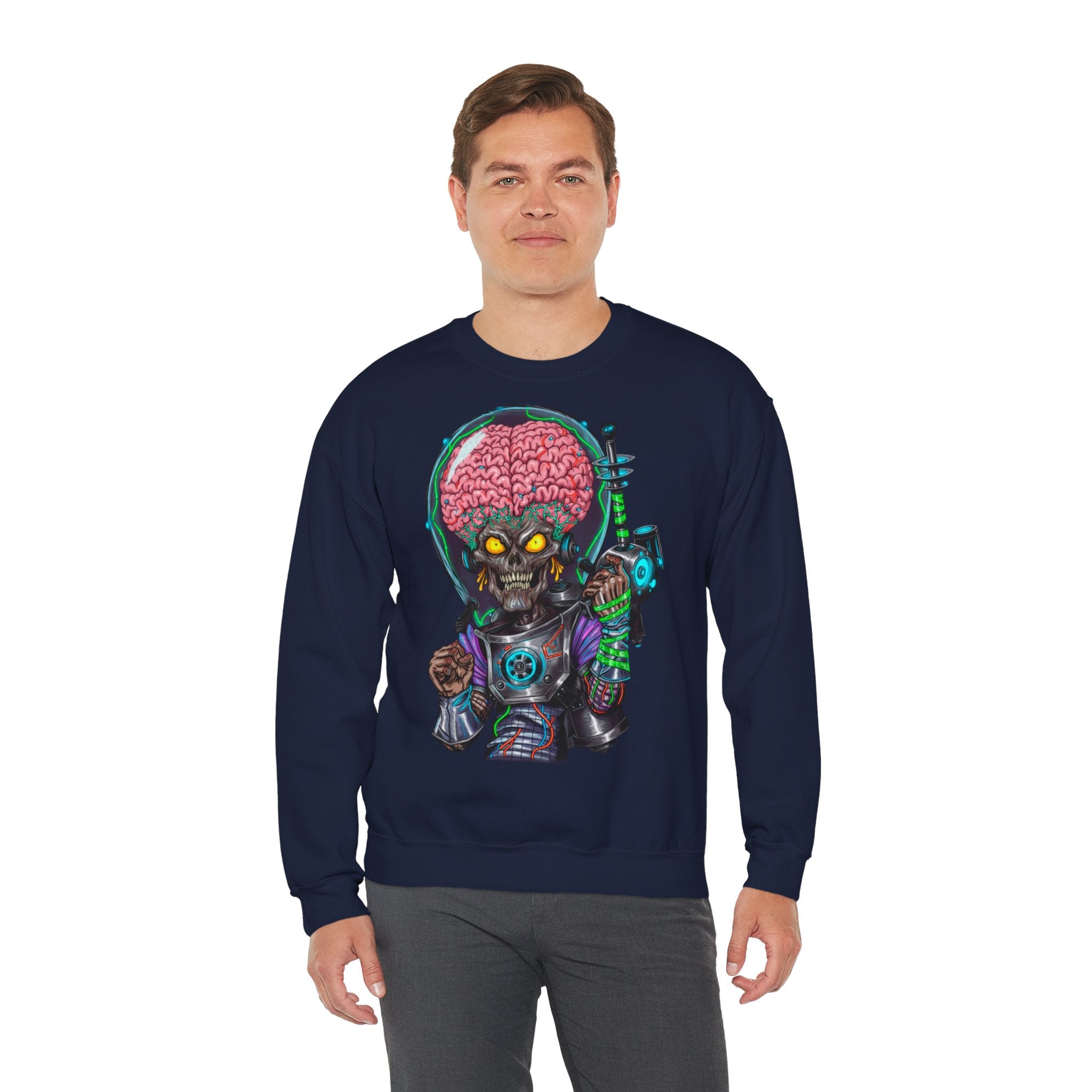 Alien Brainpower Crewneck Sweatshirt