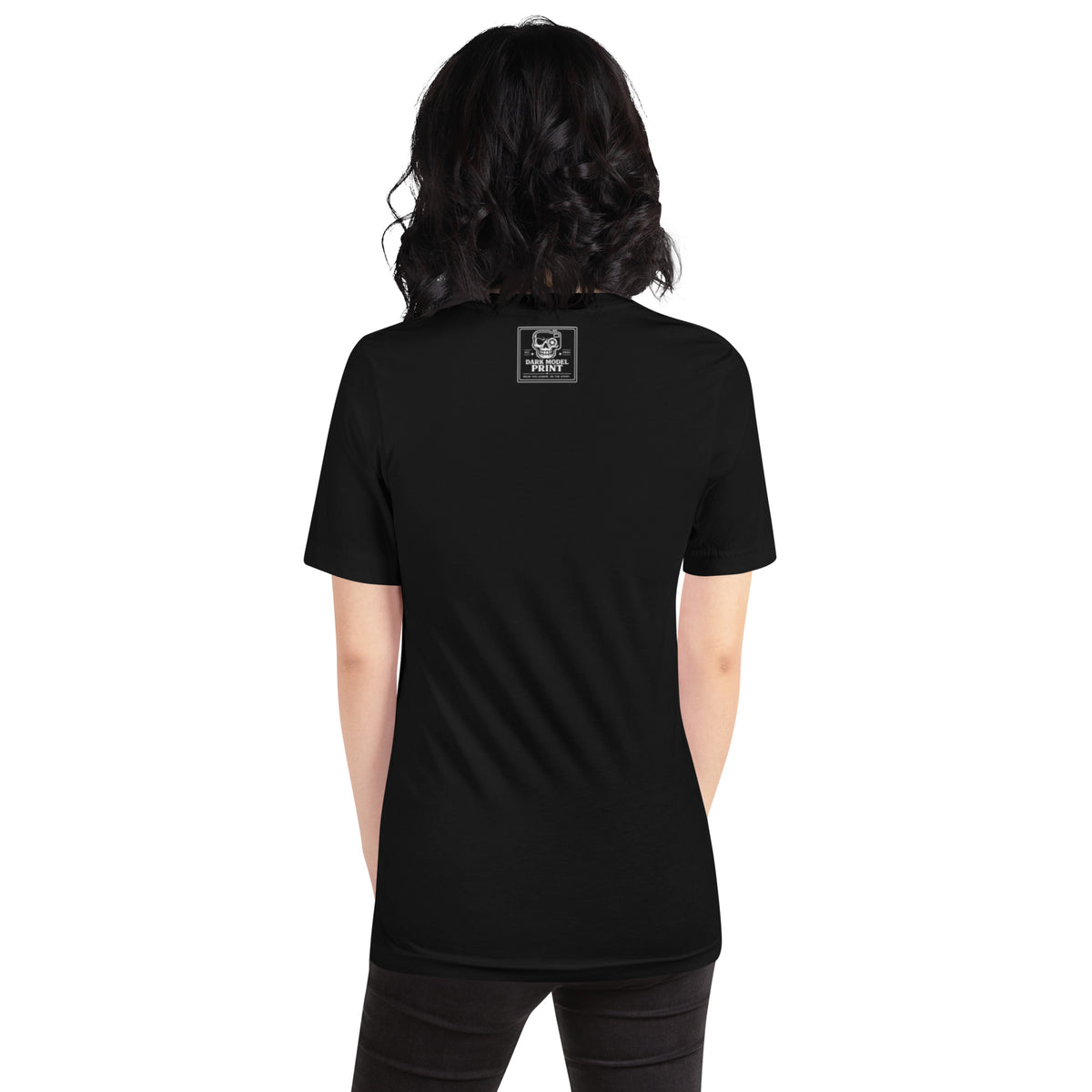 Camiseta Berengenal – El Bajista, color negro – vista trasera